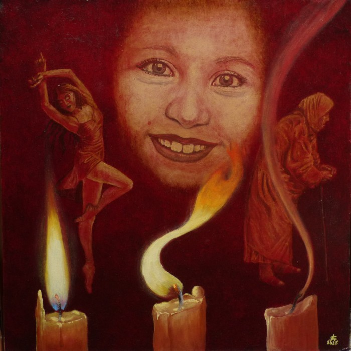 4) Like a candle in the wind